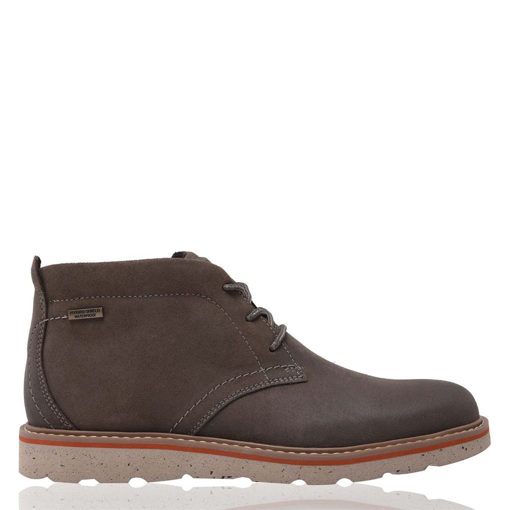 Chukka Boots Homem Rockport Storm Caqui,Portugal VPQNG-7524